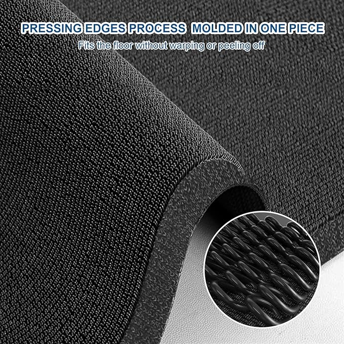 Custom Commercial Grade Carpet Floor Entryway Area Rug Welcome Door Mat for Business Home Indoor/Outdoor Non Slip Washable Durable by GreenHaven Gardens