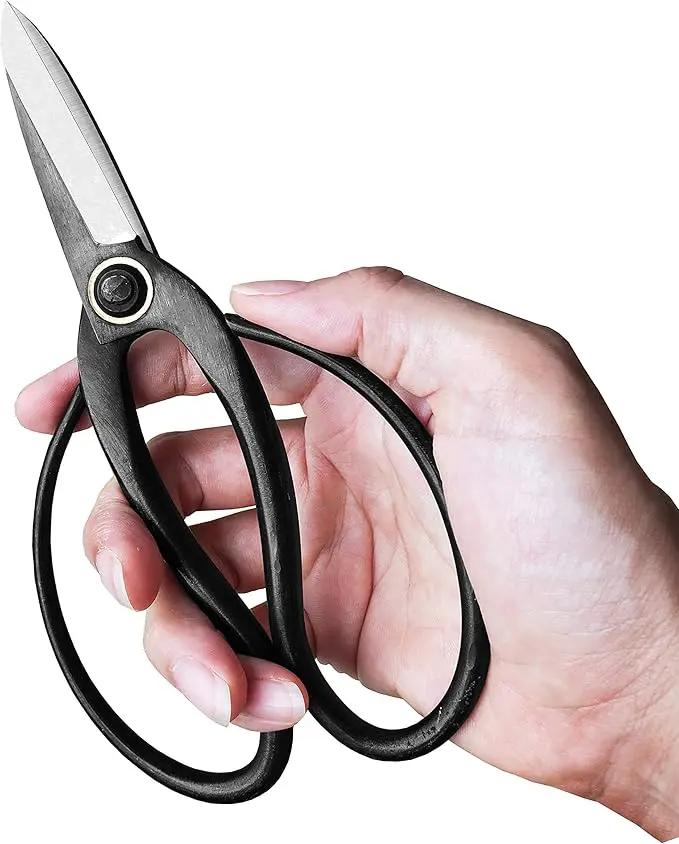 gonicc Professional 7.3" Bonsai Scissors(GPPS-1012), For Arranging Flowers, Trimming Plants, For Grow Room or Gardening, Bonsai Tools. Garden Scissors Loppers. by GreenHaven Gardens