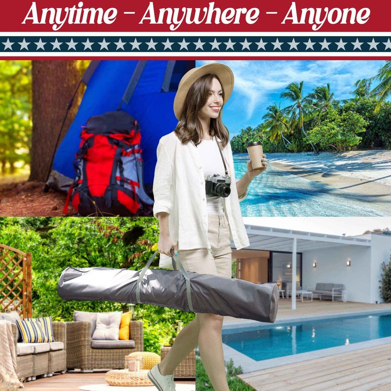 Tranquillo Uniki Collapsible Hammock Stand for Ultimate Relaxation by Megsu