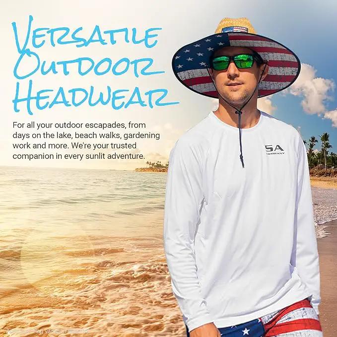 S A Company Summer Straw Hats for UV Sun Protection | Unisex Adult by GreenHaven Gardens