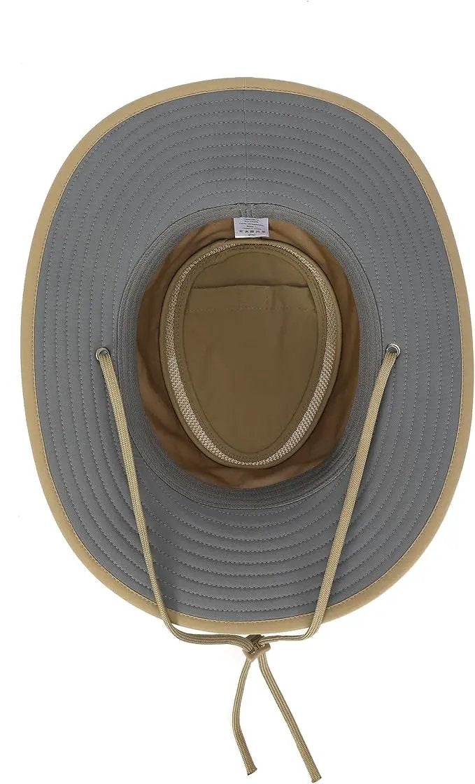 Cimarron Wide Brim Safari Sun Hat for Women & Men – UPF 50+ Outdoor Fishing Hat | Hiking, Running Travel Sun Protection Hat by GreenHaven Gardens