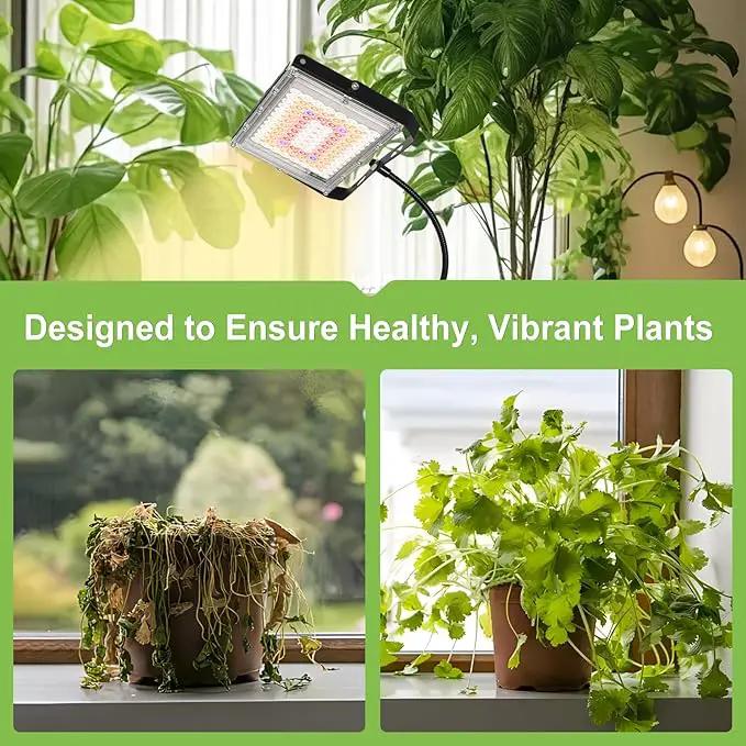 LBW Stand Grow Lights for Indoor Plants, Full Spectrum 96 LEDs Plant Grow Light, Upgraded Floor Grow Lamp with Adjustable Tripod Stand 21-68in, On/Off Switch,Ideal for Tall Large Houseplant Growing by GreenHaven Gardens
