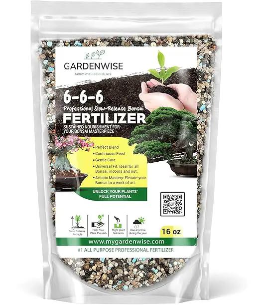 Bonsai Fertilizer Pellets – Slow-Release Bonsai Tree Fertilizer & Food for Compact Growth, Dense Branching & Healthy Roots | Ideal for All Bonsai & Money Tree (16 OZ) by GreenHaven Gardens