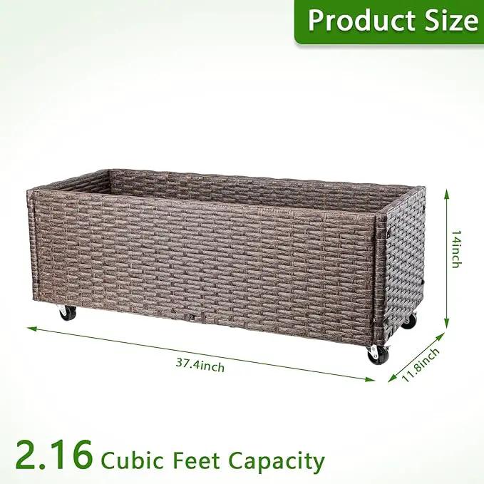 WONDER GARDEN Raised Garden Bed-Planter Box - Elevated Raised Garden Beds Outdoor with Legs for Vegetables Flower Herb Backyard Patio by GreenHaven Gardens