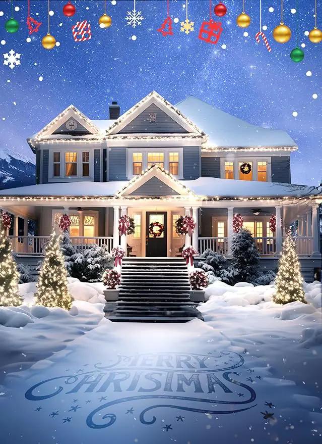 Brightown C7 Pure White LED Christmas Lights, 25Ft Vintage String Lights with 25+1 Plastic Bulbs, E12 Candelabra Base, Outdoor Retro Style Hanging Lights for Xmas Patio Fence Roofline Holiday by GreenHaven Gardens