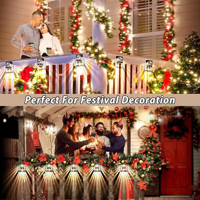 LOFTEK Solar Deck Lights, 12 Pack Solar Fence Lights, Outdoor Garden Decorative Light, Dusk to Dawn, Waterproof, Fence Post Light for Railing, Patio, Backyard, Stair, Step, Camping, Warm White by GreenHaven Gardens