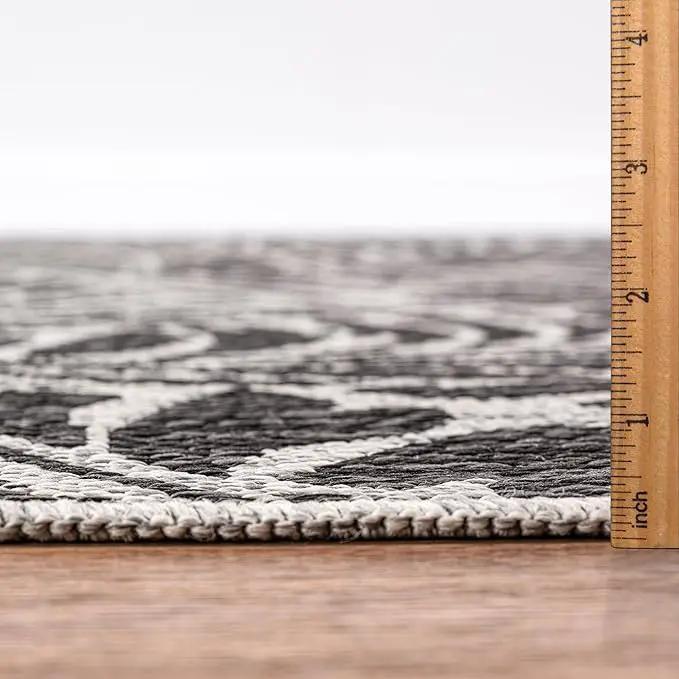 Keen Home Design Terrace Outdoor Area Rug - 12x15 Washable Indoor/Outdoor Rug for Patio, Kitchen, Balcony, Beach, Garden, Deck and Porch, Size: 12'x15'