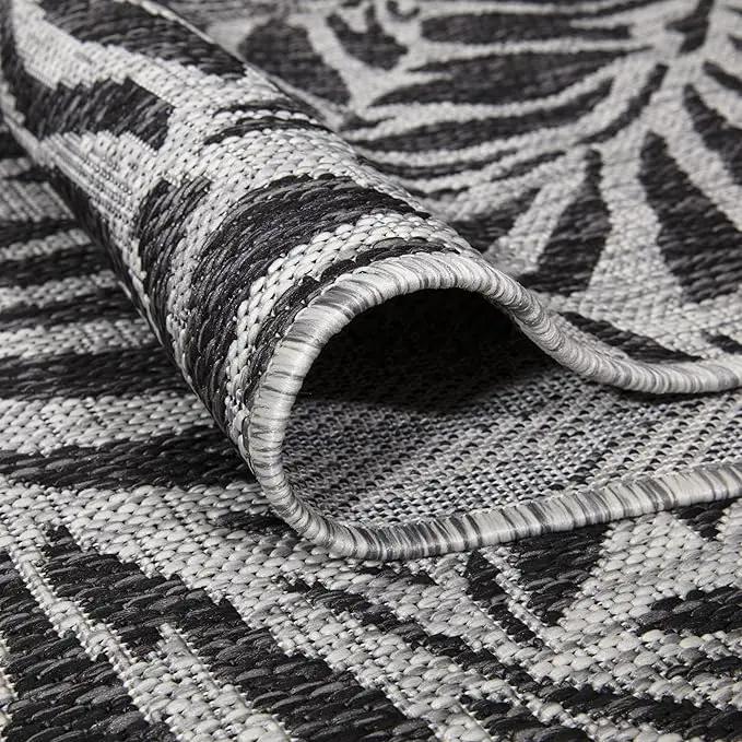 Keen Home Design Terrace Outdoor Area Rug - 8x10 Washable Indoor/Outdoor Rug for Patio, Kitchen, Balcony, Beach, Garden, Deck and Porch, Size: 7'7"x10' by GreenHaven Gardens