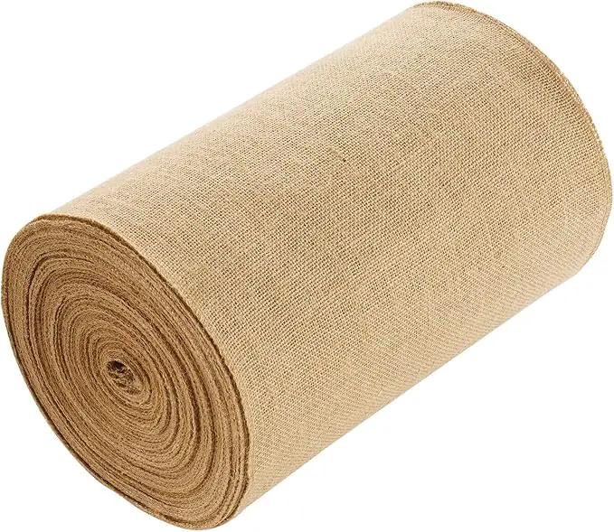 VEVOR Burlap Fabric Roll, 14” x 150 ft High Density Natural Jute Fiber Material for Outdoor Plant Care, Tree Wrap Roll, Decor, DIY Crafts, Wedding, Garden Weed Barrier, Plants & Trees Winter Covering by GreenHaven Gardens