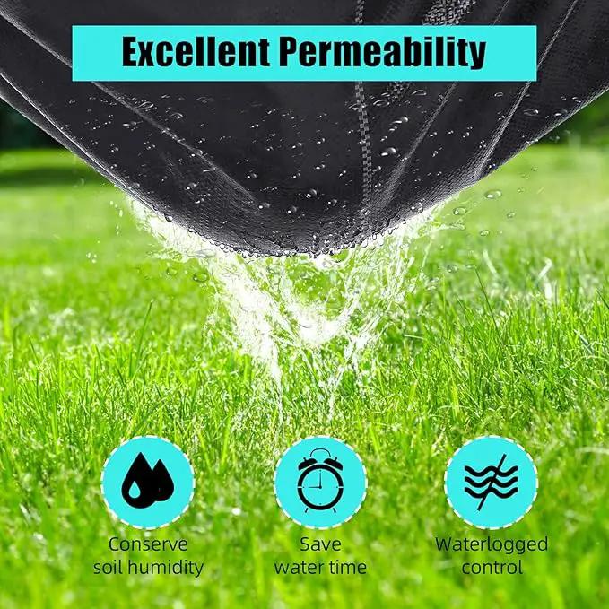 Towallmark 6.5ft X 330ft Weed Barrier Landscape Fabric Heavy Duty, Premium 3.2 oz Ground Cover Weed Block Gardening Mat, Easy Setup & Superior Weed Control, for Erosion Control, Weed Barrier by GreenHaven Gardens