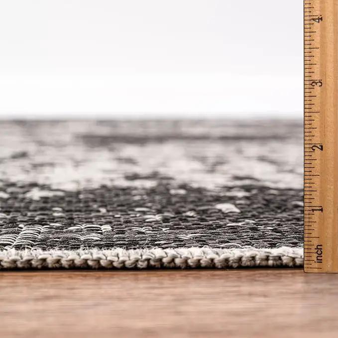 Keen Home Design Terrace Outdoor Throw Rug - 3x5 Washable Indoor/Outdoor Rug for Patio, Kitchen, Balcony, Beach, Garden, Deck and Porch, Size: 3'x5' by GreenHaven Gardens