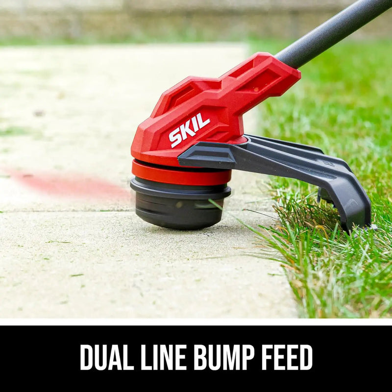 SKIL 40V 14 in.String Trimmer Kit with Twist Load Including 2.0Ah Battery and 60W Charger-LT1400C-11 by GreenHaven Gardens