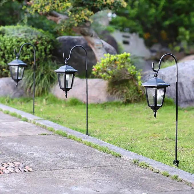 MAGGIFT 34 Inch Hanging Solar Lights Outdoor Waterproof Solar Garden Lights with 2 Shepherd Hooks Landscape Lighting for Lawn Patio Yard Pathway Driveway,2 Pack by GreenHaven Gardens