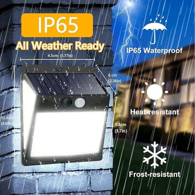 Solar Lights Outdoor 238 LED, 270° Wide Angle Motion Sensor Lights with 3 Modes, IP65 Waterproof Solar Powered Wall Lights for Yard Garden, Patio, Driveway(2 Pack) by GreenHaven Gardens