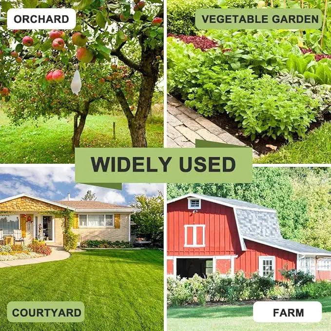 Deer Repellent, Rabbit Repellent Outdoor, Deer Deterrent for Plants, Keep Rabbits Out of Backyard, Deer and Rabbit Repellant, Deer Repellant Balls for Flowers Shrubs & Trees-10 Packs by GreenHaven Gardens