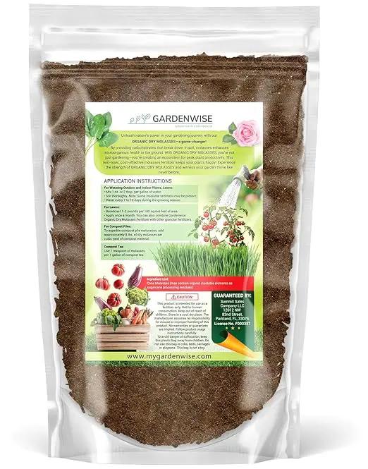 Organic Molasses for Plants - Horticultural Molasses - Ideal for Traditional & Hydroponic Gardening, for Indoor & Outdoor Plants (3 QUARTS) by GreenHaven Gardens
