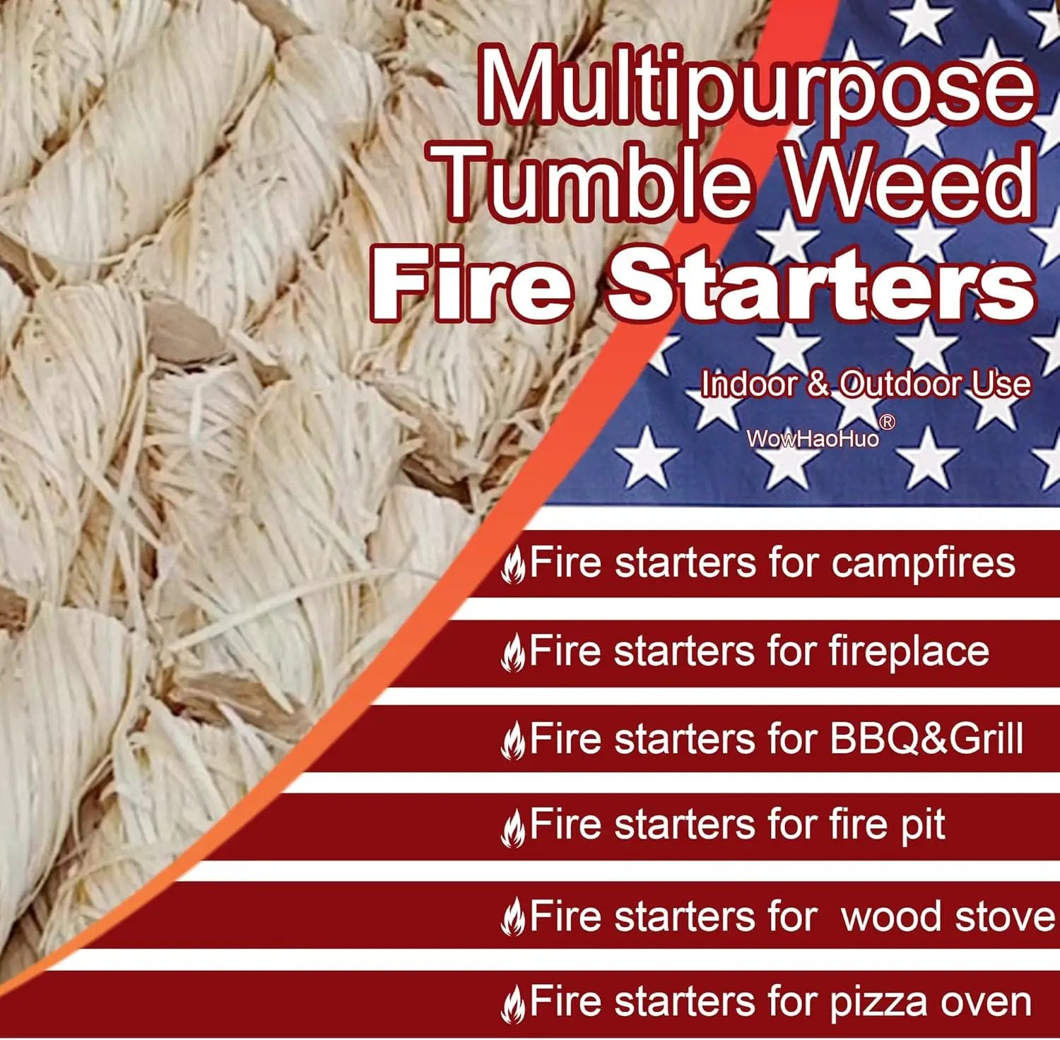 165Pcs Fire Starters for Fireplace, Campfire, BBQ, Grill Starter - All-Weather Firestarter - Charcoal Starter for Indoor and Outdoor by GreenHaven Gardens
