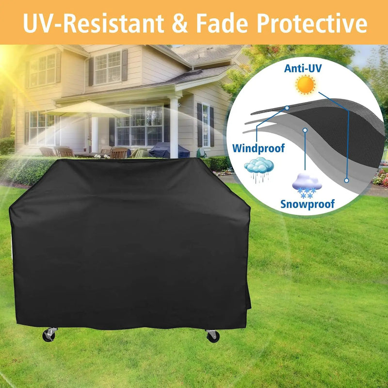 Grill Cover for Royal Gourmet Charcoal Grill CC1830 Series, 54 inch CR5402 Heavy Duty Waterproof UV Resistant Cover for Royal Gourmet GA5401T/GA4402S, Outdoor Barbeque Grill Accessories by GreenHaven Gardens
