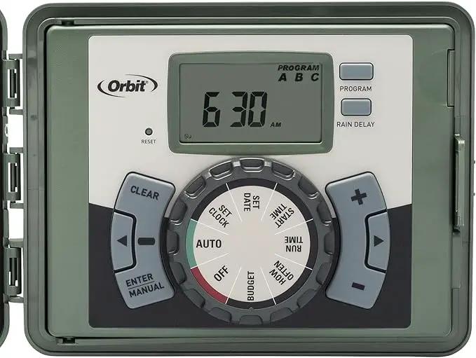 Orbit 57899 9-Station Outdoor Swing Panel Sprinkler System Timer by GreenHaven Gardens