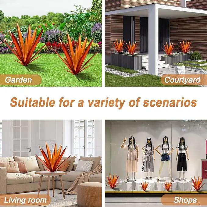Homight Metal Country Tequila Sculpture DIY Plant Home Decor Garden Ornament Indooutdoor Statuette Patio Lawn Stake Decoration Gift by GreenHaven Gardens