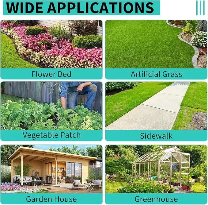 4ftx600ft Heavy Duty Weed Barrier Landscape Fabric – Durable Woven Driveway Garden Cloth for Weed Control, Ground Cover, Landscaping – Long-Lasting Geotextile Fabric – 3.2oz by GreenHaven Gardens