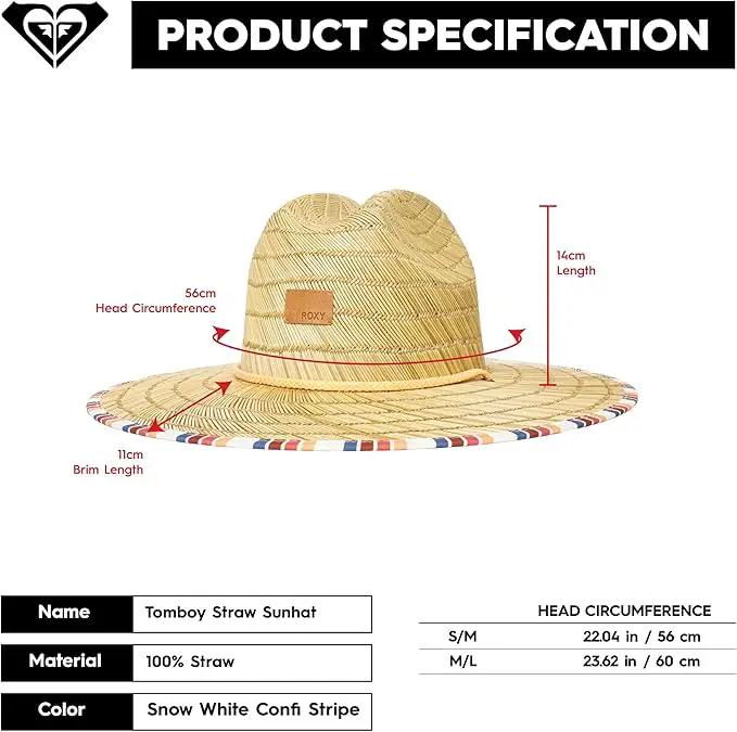 Roxy Women's Tomboy Straw Hat by GreenHaven Gardens