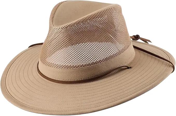 Home Prefer Cotton Summer Fedora Hat Wide Brim Sun Hats for Men Women UPF 50+ Sun Protection Cap for Fishing Hiking by GreenHaven Gardens