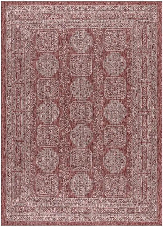 Keen Home Design Terrace Outdoor Throw Rug - 3x5 Washable Indoor/Outdoor Rug for Patio, Kitchen, Balcony, Beach, Garden, Deck and Porch, Size: 3'x5' by GreenHaven Gardens