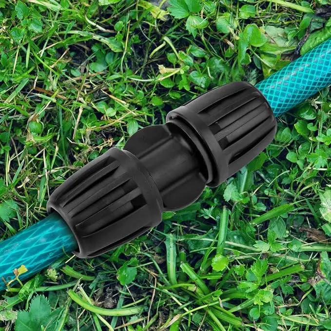 LUTER 12pcs 1/2 Inch Irrigation Fittings End Plugs, Drip Irrigation Fittings Tool Kit for (1/2" ID x0.6-0.63" OD) 16mm Drip Tubing Garden Irrigation System by GreenHaven Gardens
