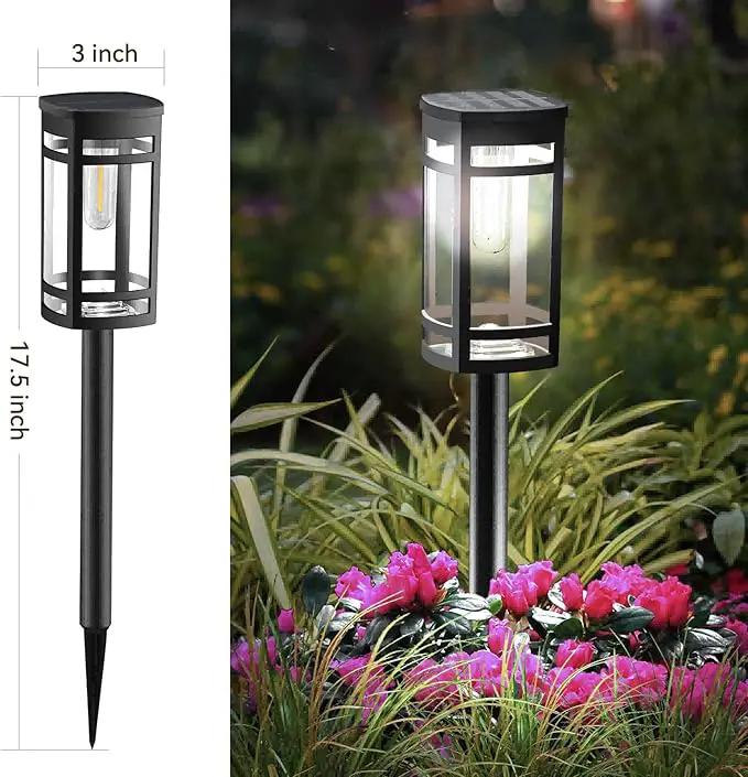 Solar Lights Outdoor Waterproof for Garden Pathway Walkway Driveway Yard Lawn Decorative Landscape Lighting. (Cool White Light, 1) by GreenHaven Gardens
