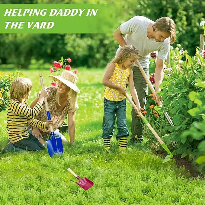 Kids Gardening Tools Outdoor Toys Set Backyard Play Educational STEM Learning Pretend Toys Outdoor Indoor for Toddlers Kids Boys Girls by GreenHaven Gardens