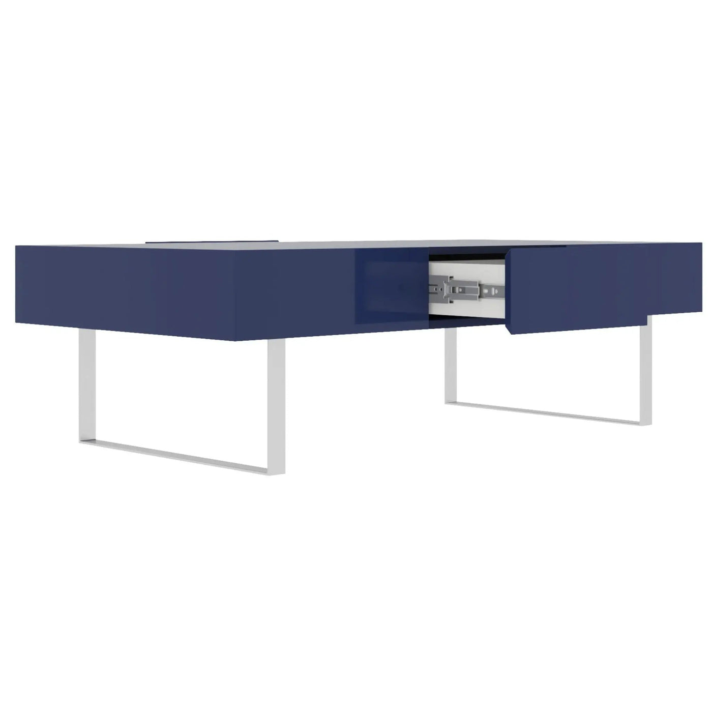 Rectangular Coffee Table With Hidden Storage by HouseOfZazla