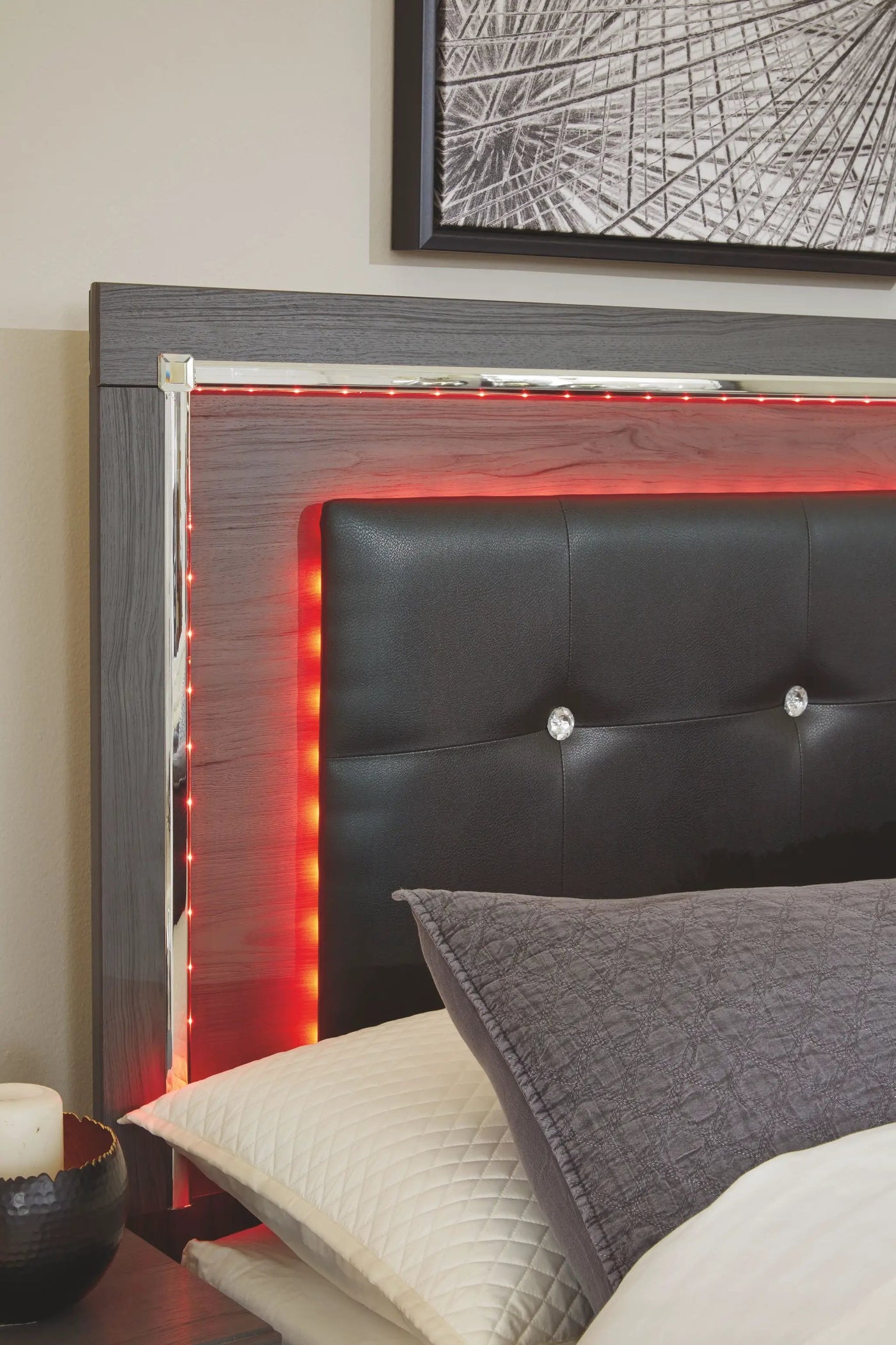 Lodanna - Upholstered Panel Headboard by Unique Piece Furniture