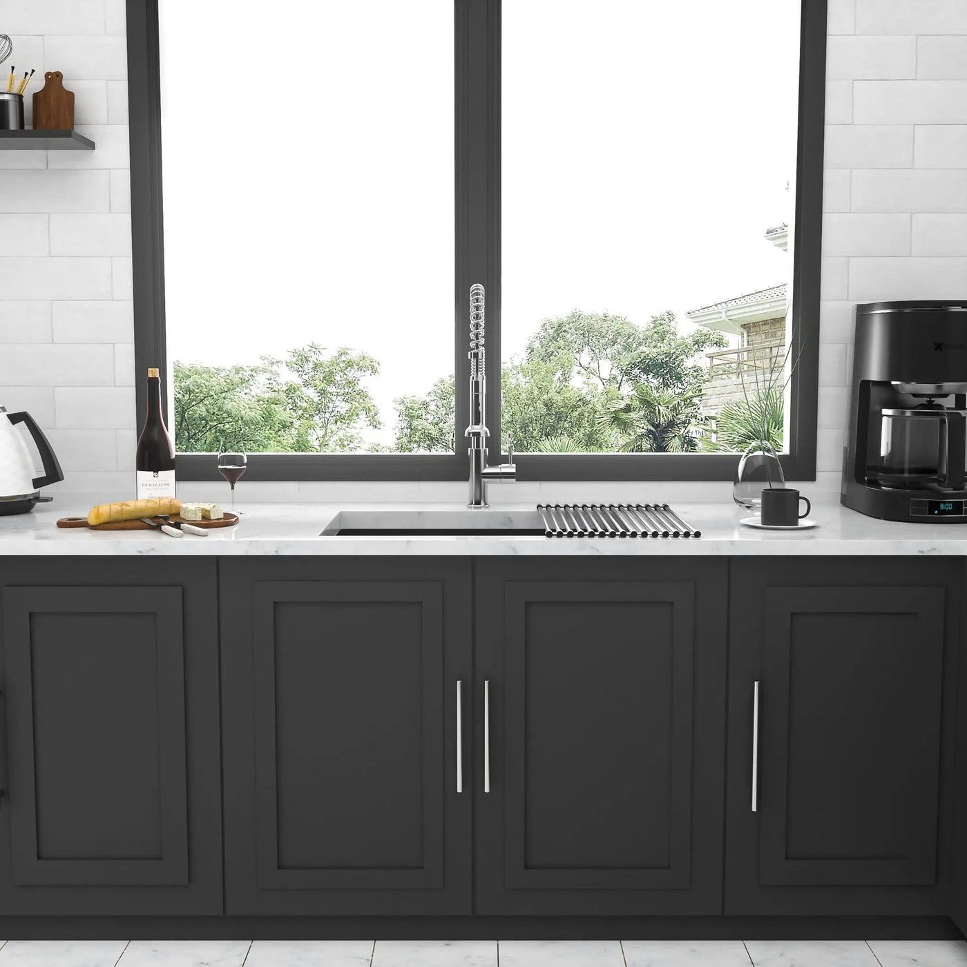 Undermount Kitchen Sink With Deep Single Bowl by HouseOfZazla