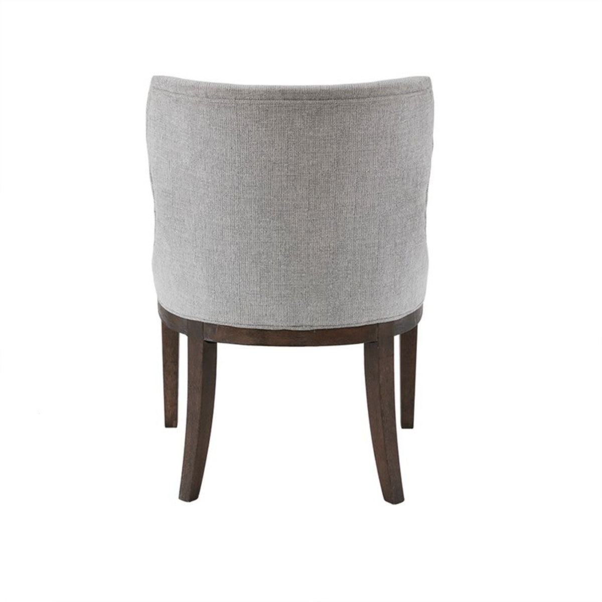 Gray Dining Side Chair Set with Solid Wood Legs - Mist Gray, photo 4 of 8