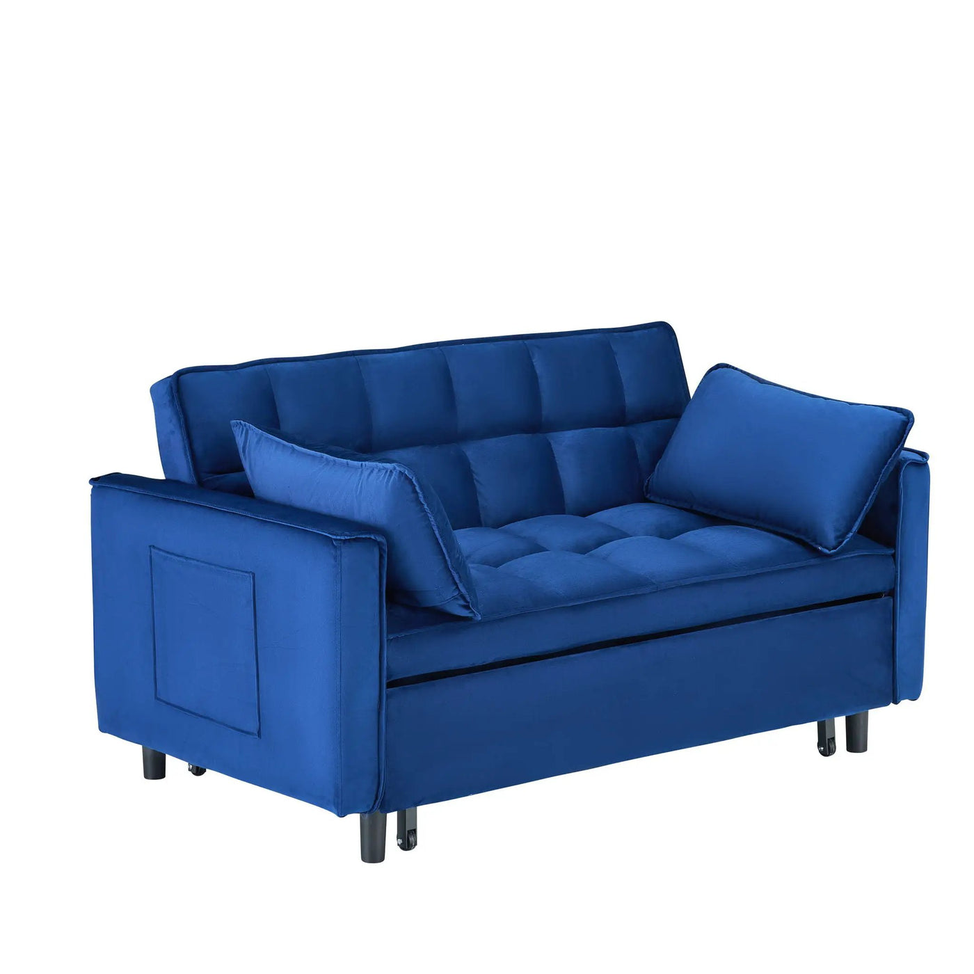 Sofa Bed With Pockets, 3 In 1 Convertible For Living Room by HouseOfZazla
