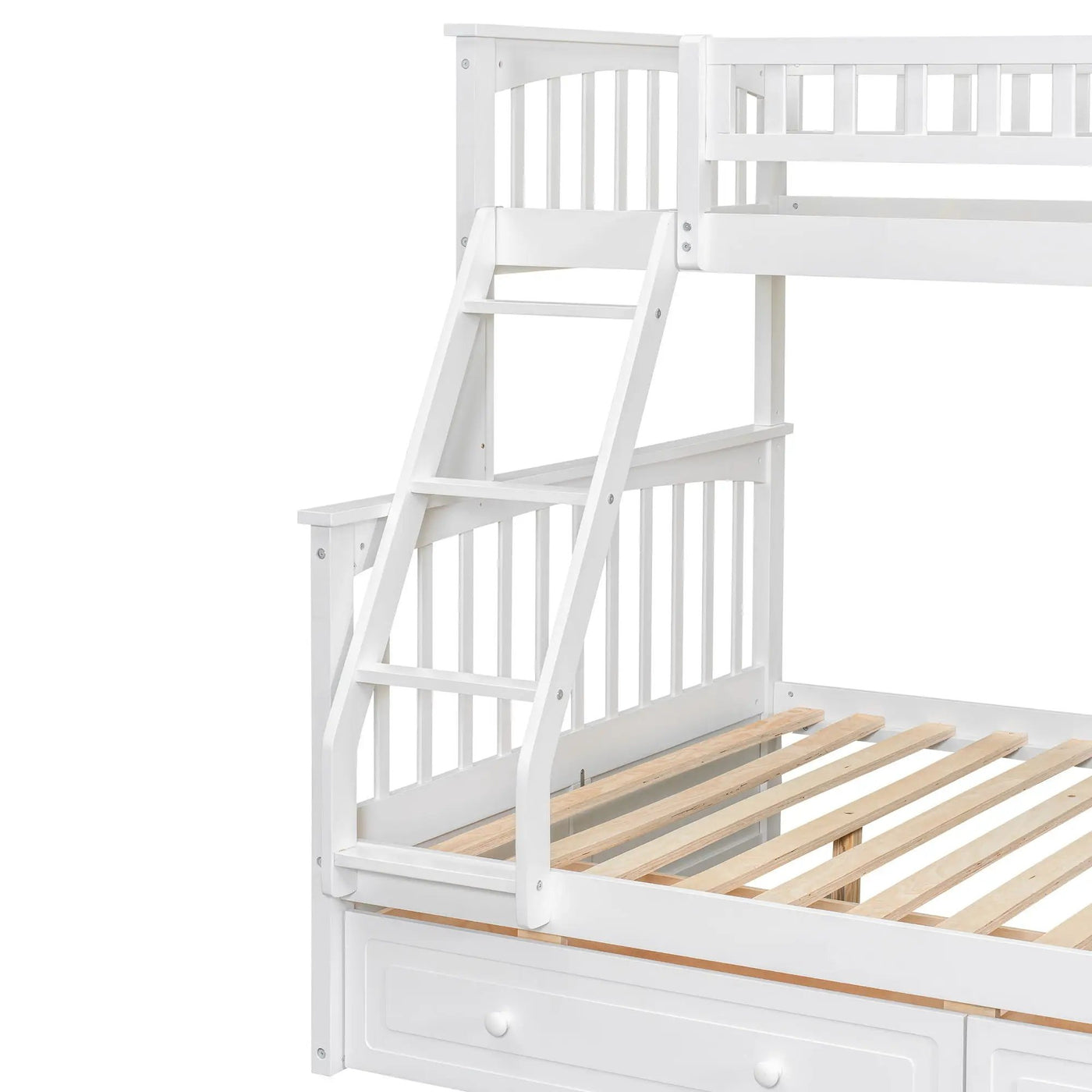 Bunk Bed With Drawers, Convertible Storage Bed by HouseOfZazla