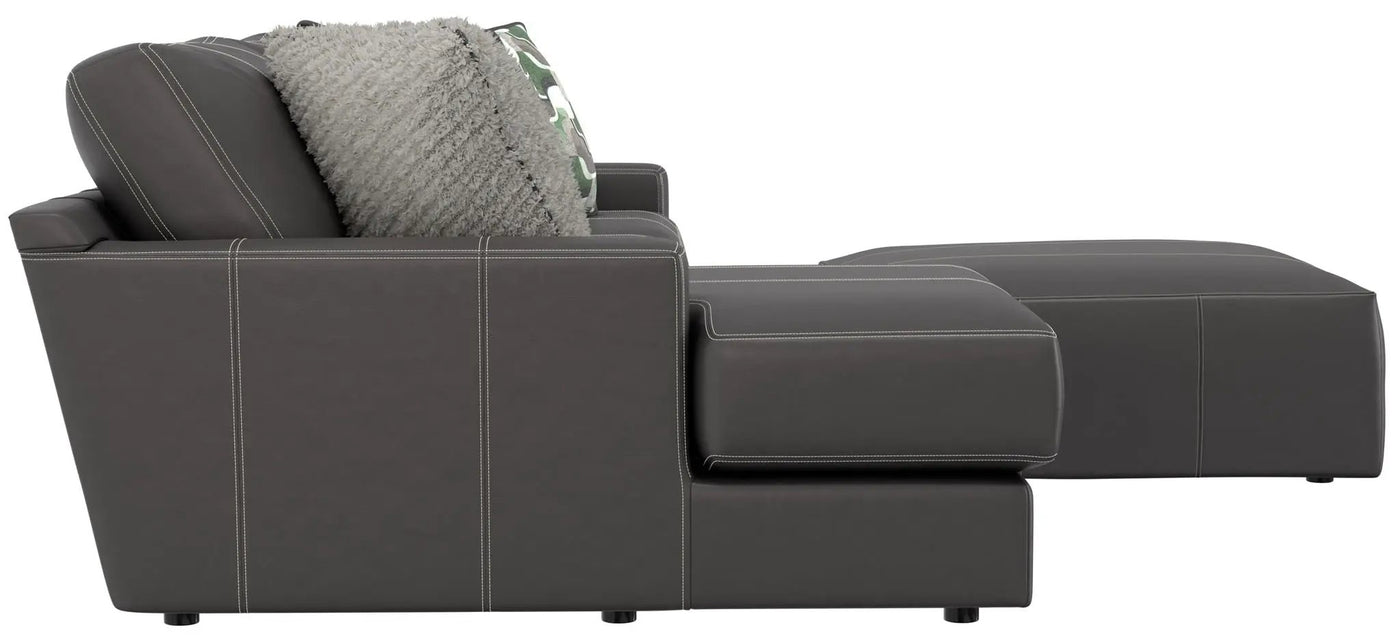 Minori - Italian Leather Sofa / Chaise And Cocktail Ottoman by Unique Piece Furniture