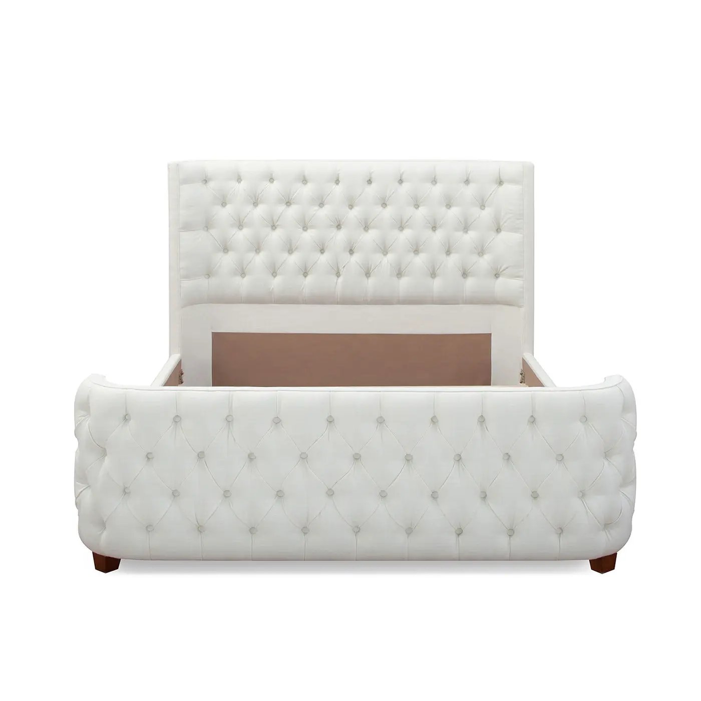 Brooklyn - Tufted Panel Bed Headboard And Footboard Set by Unique Piece Furniture