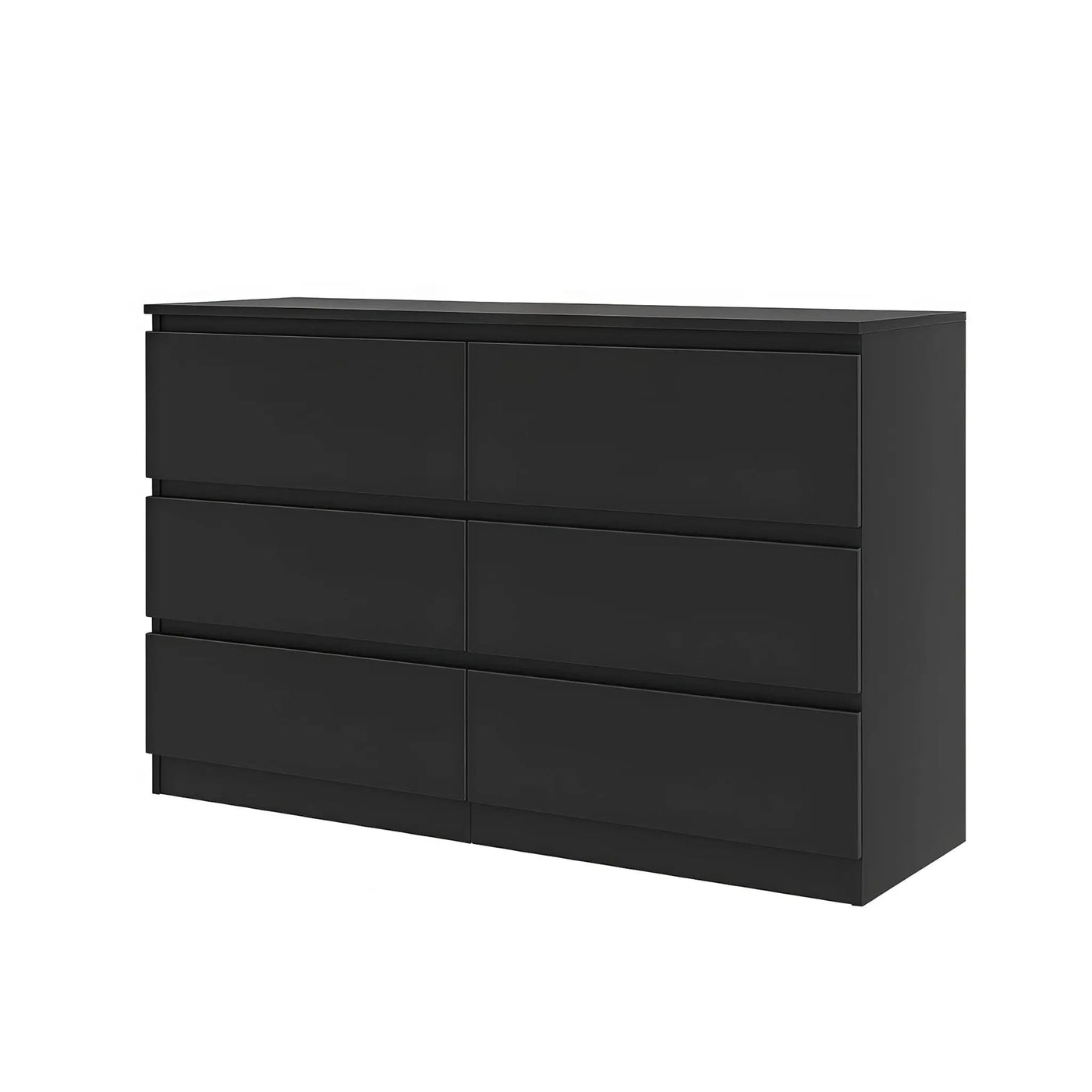 6 Drawer Dresser With Spacious Countertop And Concealed Handles by HouseOfZazla