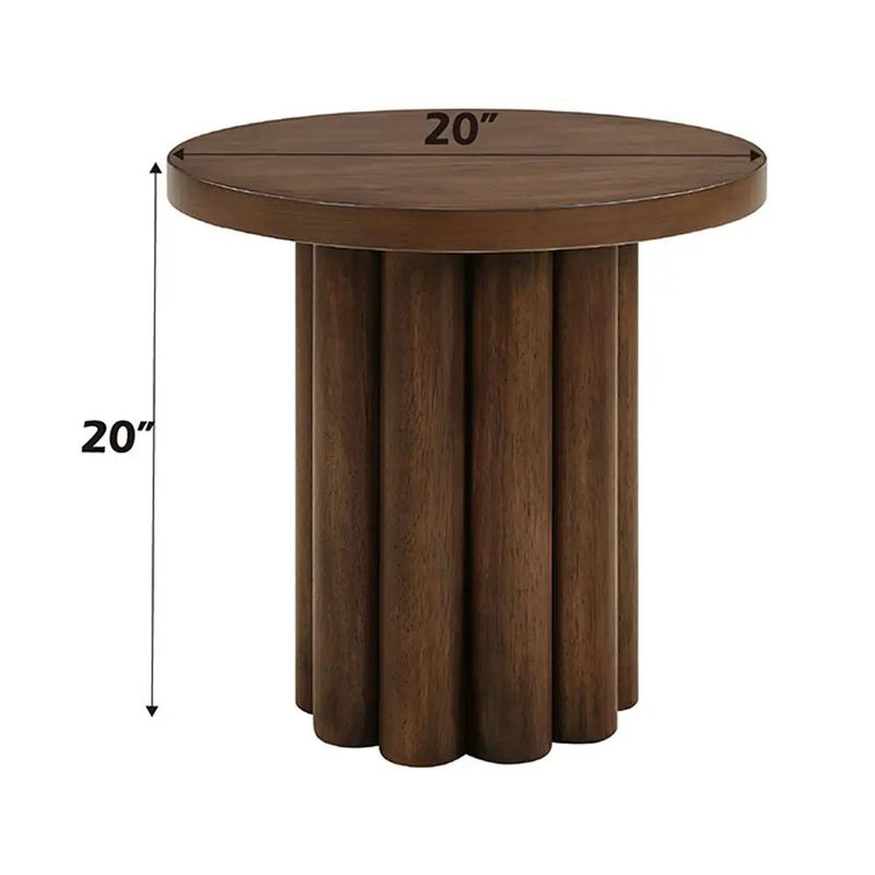 Sanat - End Table - Brown by Unique Piece Furniture