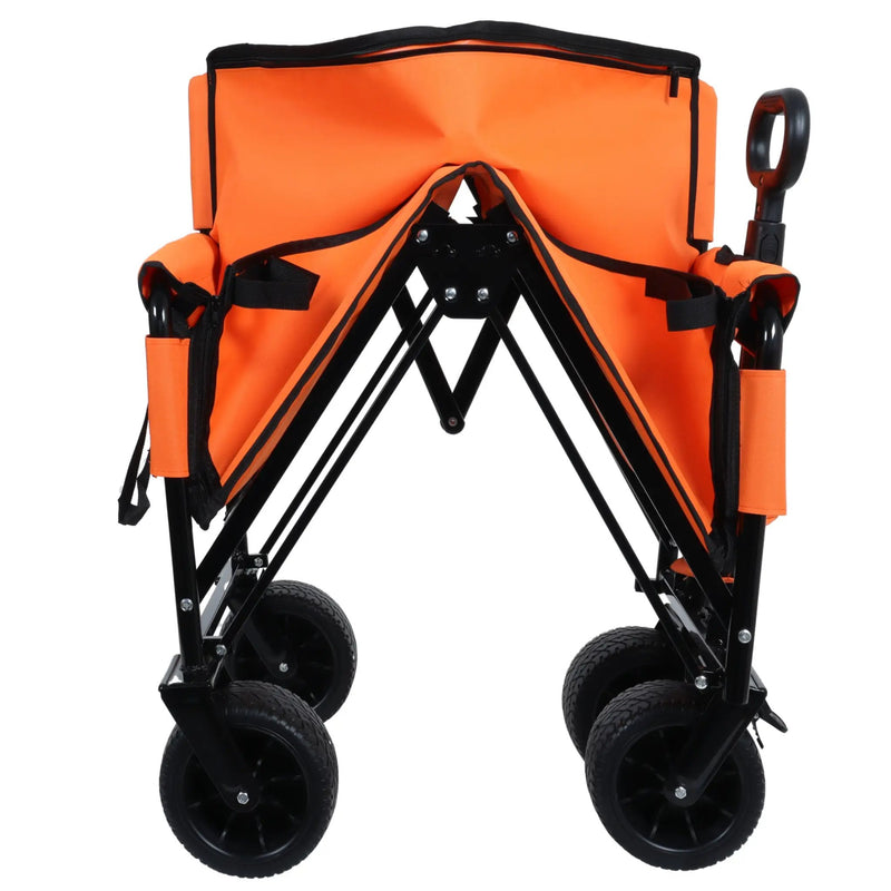 3-in-1 Folding Wagon Cart with Bench Seat by HouseOfZazla