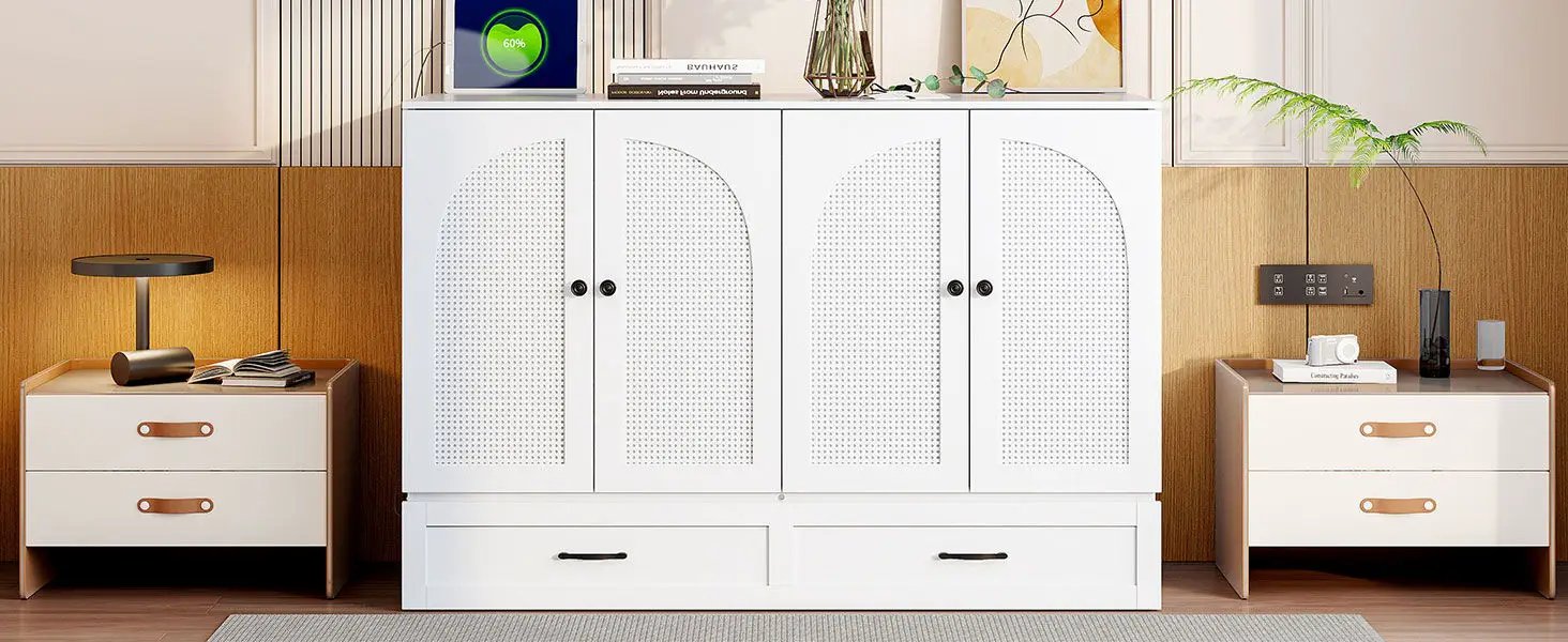 Murphy Bed With Large Drawers by HouseOfZazla
