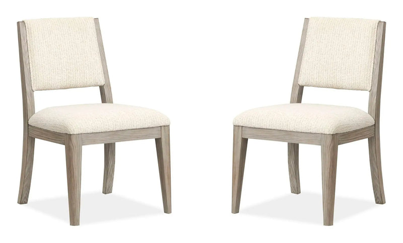 Braelyn - Upholstered Side Chair (Set of 2) - Dorian Gray by Unique Piece Furniture