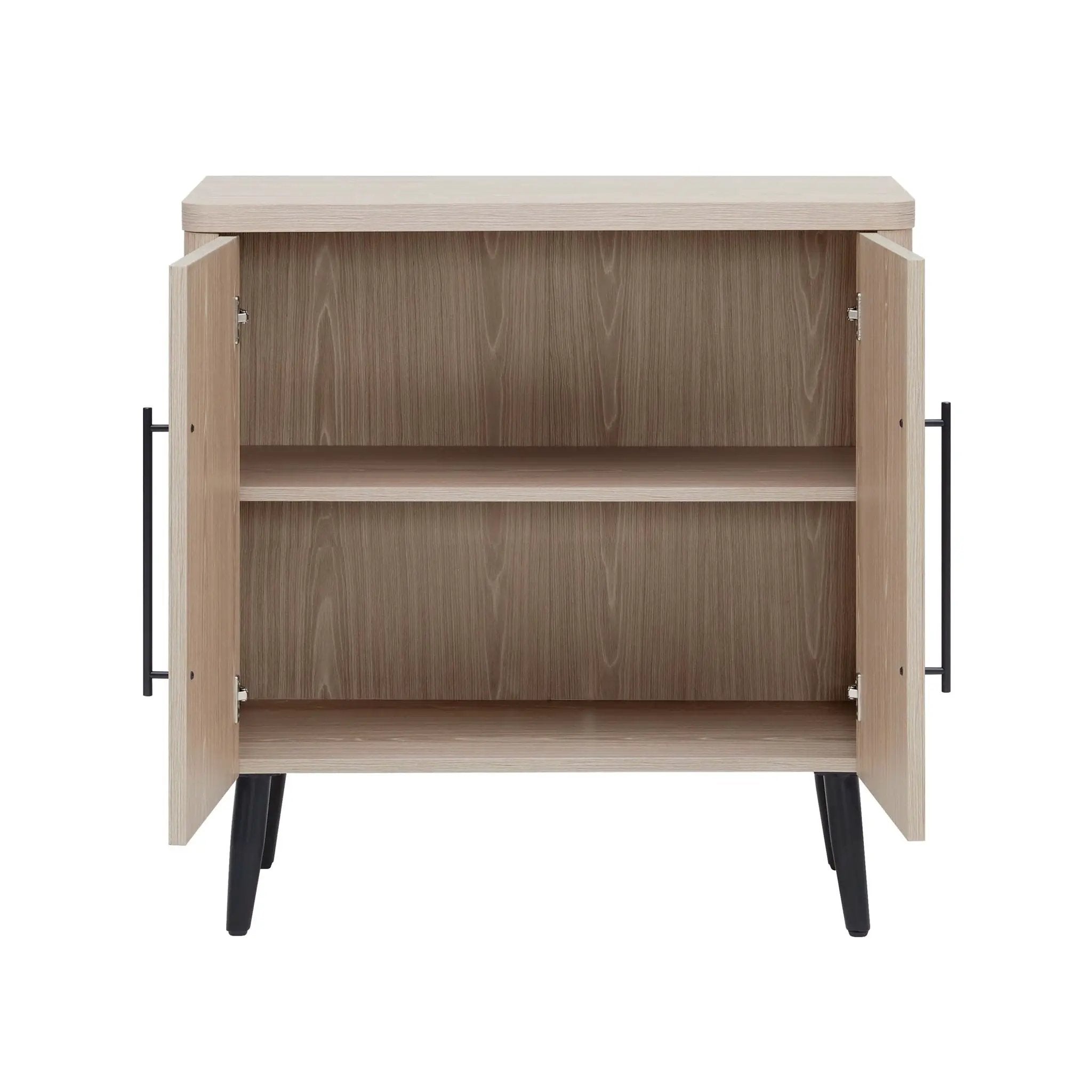 Jodie - Fluted Accent Cabinet - Oak by HouseOfZazla