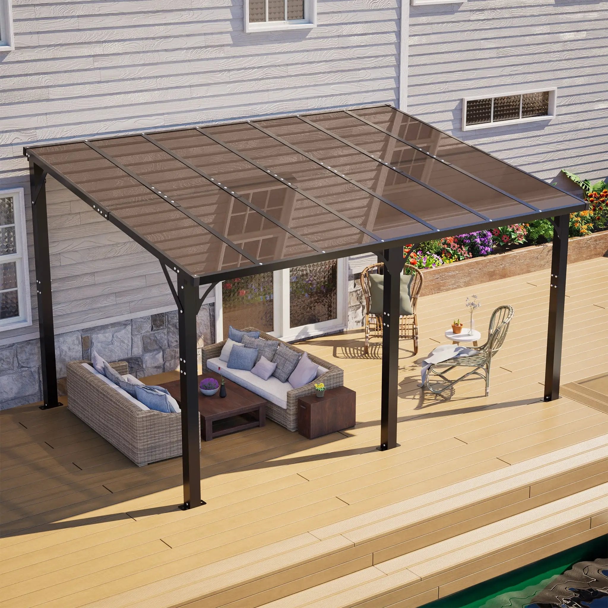 14x10 FT Hardtop Gazebo by HouseOfZazla