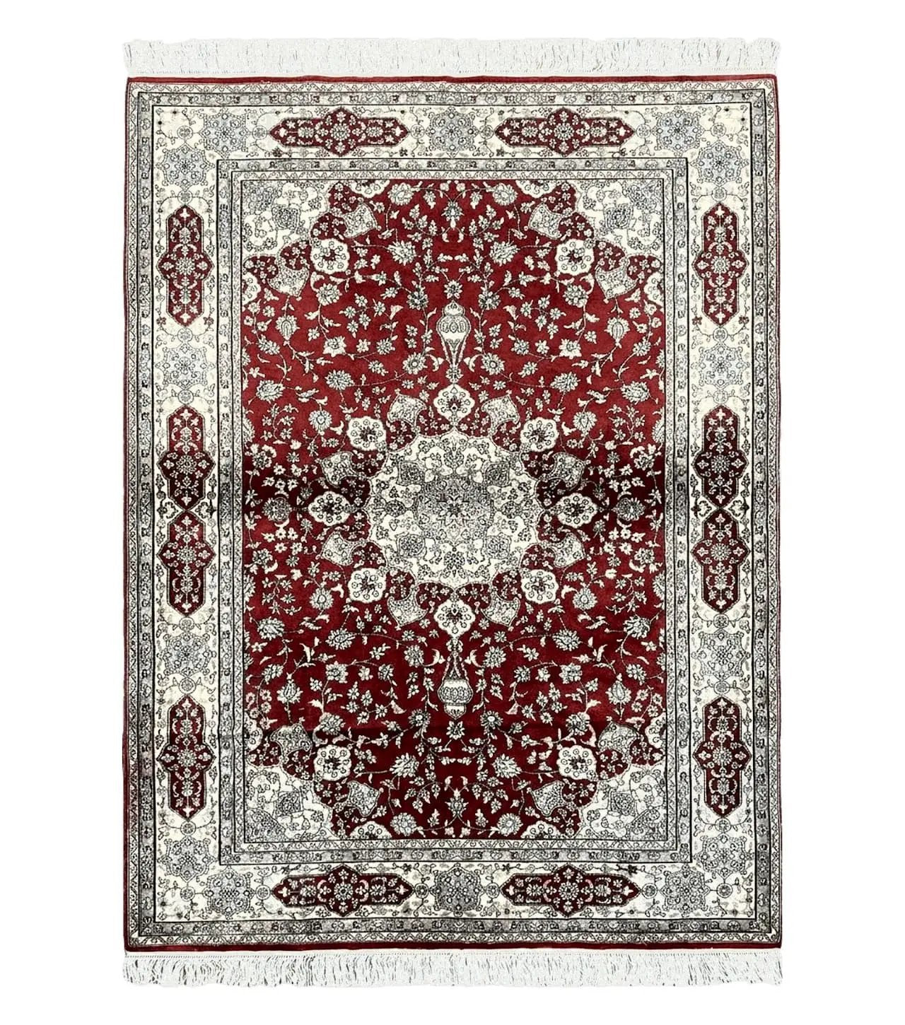 4' X 6' Vintage Fine Handmade Chinese Oriental Silk Rug 400 KPSI Wow by Jewel Rugs