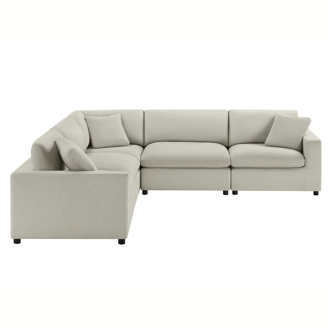 Cassandra - Modular 5 Piece Sectional by HouseOfZazla