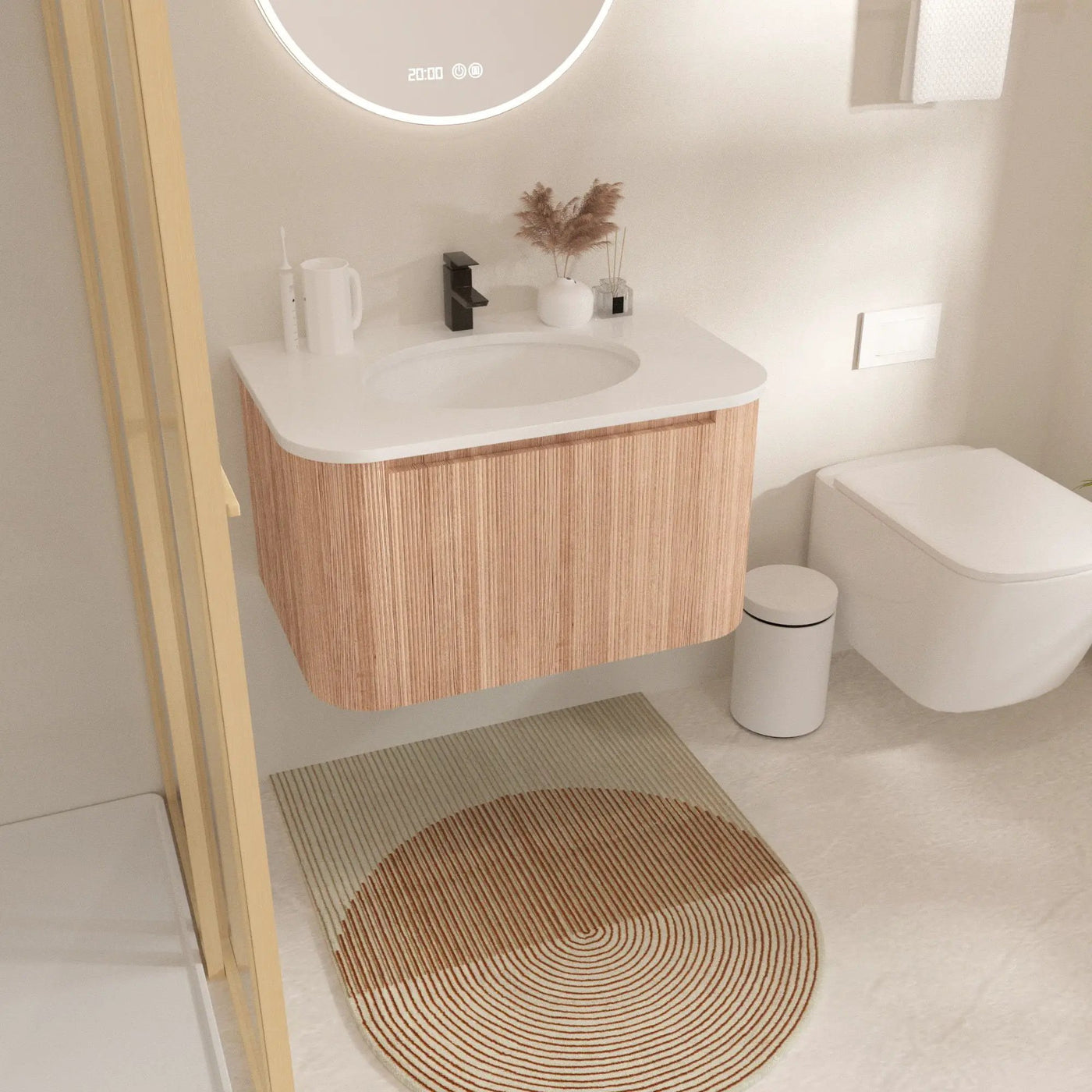 Wall Mounted Bathroom Vanity With Sink by HouseOfZazla