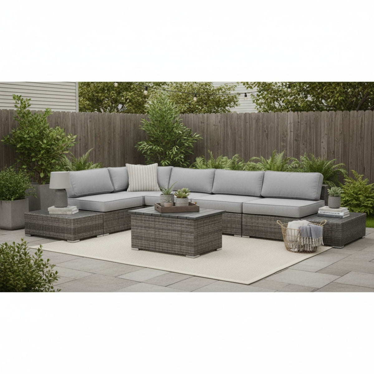 Stylish Entertainment Sectional Set, Outdoor Living, photo 38 of 40
